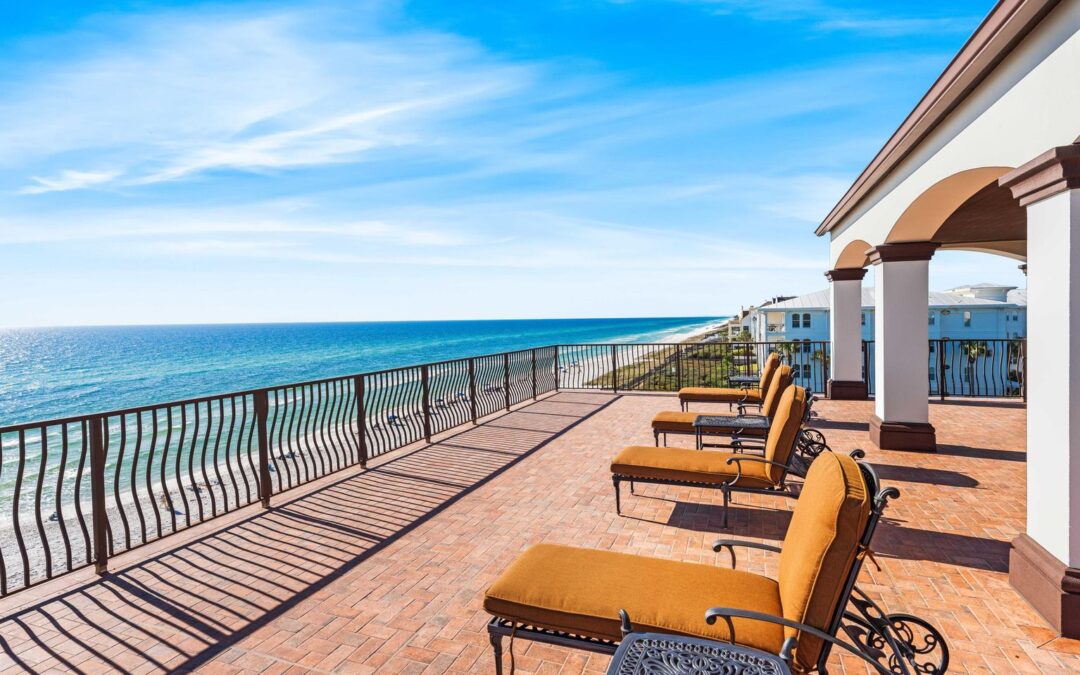 A Mediterranean Masterpiece on 30A: Discover Gulf Front Luxury in Santimo Beach