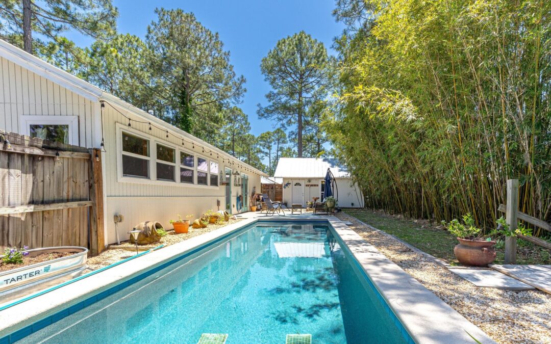 Coastal Charm Meets Modern Comfort: A Santa Rosa Beach Retreat with Pool & Guest Cottage
